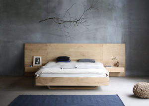 <span class=keywords><strong>Lit</strong></span> King en chêne français personnalisé Hillbach de style nordique moderne simple Meubles écologiques en <span class=keywords><strong>bois</strong></span> massif <span class=keywords><strong>Lit</strong></span> souple - Product Image 2