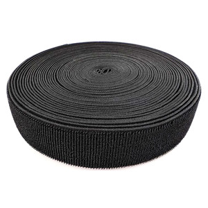 YUSEN Bande auto-agrippante noire écologique non brossée en nylon avec adhésif puissant - Product Image 4