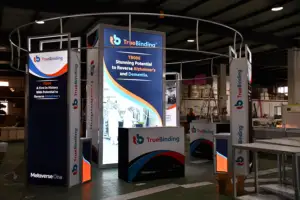 Equipo de feria comercial para cabina de exhibición de Feria Comercial cabina de Isla de diseño personalizado