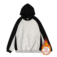 Haute qualité 100% coton 420 grammes unisexe sweat à capuche surdimensionné français éponge sweat imprimé réfléchissant Streetwear français hiver