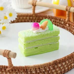 Gâteau en mousse artificiel, modèle de gâteau factice, décoration de dessert, accessoire de photographie, ornement pour vitrine de pâtisserie, décoration de table à thé - Product Image 3