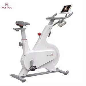 Bicicleta Inteligente <span class=keywords><strong>Yesoul</strong></span> M1 de Acero con Resistencia Magnética, Transmisión por Correa, Certificación CE, Carga Máxima de 150 kg, Asiento Ajustable, Blanca, para Ejercicio en Interiores - Product Image 4