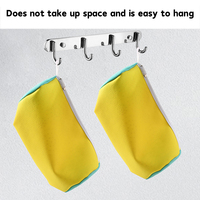 Sac en silicone pour machine à laver les chaussures Sacs de nettoyage de chaussures réutilisables Nettoyage en profondeur à 360 ° pour baskets, chaussures, pantoufles, sacs à poussière