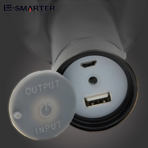 E-SMARTER P50 <b>Rechargeable</b> LED Flashlight Aluminum Alloy Outdoor Camping <b>Torch</b> With Convex Lens - Product Image 3