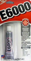 Colle époxy acrylique multi-usages E6000 de 110 ml pour la réparation de téléphones portables, les coques de téléphones portables, les bijoux, les strass