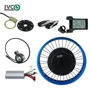 LVCO Hot Sale Factory Direct Ebike Conversion Kit 5000w With Battery 3000w Ebike Conversion Kit