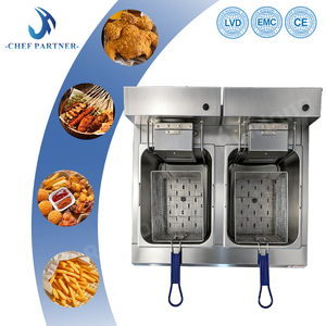 Appareils électroménagers de cuisine de petite taille, <span class=keywords><strong>friteuse</strong></span> automatique à poulet de table, machine à soulever numérique intelligente, minuterie, acier inoxydable 7000W - Product Image 3