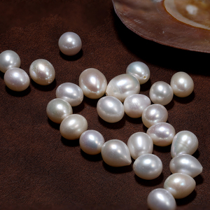 Perlas de Agua Dulce Naturales Cultivadas Blancas RINNTIN PP13 3A de 3-12 mm, Perlas Redondas Sueltas de Alta Calidad al por Mayor - Product Image 3