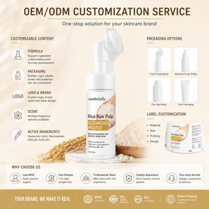 <span class=keywords><strong>Limpiador</strong></span> Facial Coreano de Arroz, <span class=keywords><strong>Limpiador</strong></span> Suave con Espuma, Controla la Grasa, Nutre la Piel, Limpia los Poros, para Todo Tipo de Piel - Product Image 6