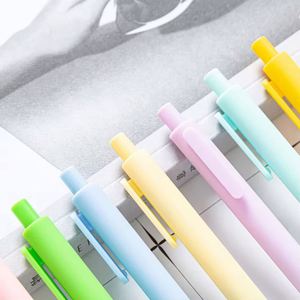 Plastic <b>Fancy</b> School Ball Point Color Pen with Custom logo - Product Image 3