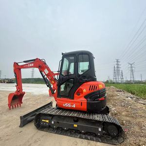 รถขุดมือสอง Kubota U55-4 คุณภาพสูง รถขุดไฮดรอลิกและตีนตะขาบมือสองในสต็อกเพื่อขาย - Product Image 2