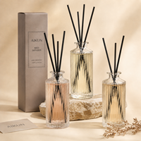 Diffuseur de parfum d'ambiance AIKUN en verre cristal de luxe, Pêre anglaise et Freesia, longue durée, parfum naturel pour la maison, décoration d'intérieur
