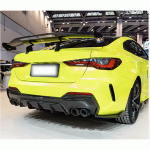 Di alta qualità in fibra di carbonio vera e propria in fibra di carbonio bagagliaio alettone Auto Auto <span class=keywords><strong>Spoiler</strong></span> posteriore per <span class=keywords><strong>BMW</strong></span> 4 serie G22 G23 2021-UP - Product Image 6