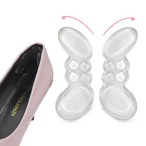 Silicone Papillon Antidérapant Talon Autocollant Soulagement De La Douleur Soins Des Pieds Inserts Femmes Semelles Talons Hauts Soulagement De La Douleur Soins Des Pieds Inserts