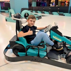 Machine de course de karting en réalité mixte VR avec système de tournoi et de classement pour événements d'équipe d'entreprise en intérieur et en extérieur - Product Image 1