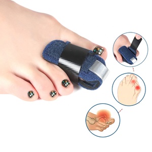 Attelle de doigt, manchon souple d'immobilisation attelle de main anneau de Support réutilisable Index cassé stabilisateur attelle de doigt en métal protecteur - Product Image 4