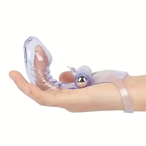Vibratore a Dito <span class=keywords><strong>per</strong></span> il Piacere Femminile, Giocattolo Sessuale <span class=keywords><strong>per</strong></span> Stimolazione Vaginale, Accessorio <span class=keywords><strong>per</strong></span> Coppie Adulte - Product Image 6