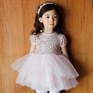 Ropa para Niños Pequeños, Vestidos Modernos de Verano para Niñas con Flores para Fiestas - Product Image 1