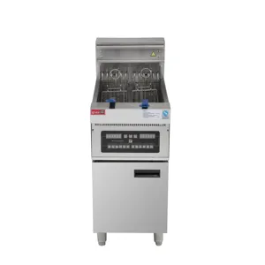 New Computer Control Automatic Broasted Chicken Electric Deep Fryer Fryer Machine for Sale