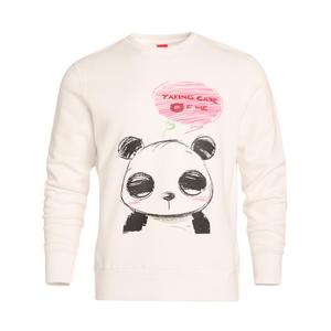 Vendita all'Ingrosso Diretta dalla Fabbrica, Felpe Casual con Vestibilità Comoda, 100% Cotone, Stampa Panda 'Take Care of <span class=keywords><strong>Me</strong></span>', Girocollo, Perfette per l'Autunno, Unisex - Product Image 6