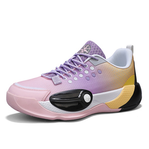 Chaussures de <span class=keywords><strong>basket</strong></span>-ball pour hommes et femmes, tendance classique, OEM ODM, sport, entraînement en plein air, compétition, durables, déportivas, souples, à enfiler - Product Image 5