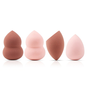 Mini éponge de maquillage portable en forme de gourde, sans latex, double usage (humide et sec), pour un application parfaite - Product Image 6