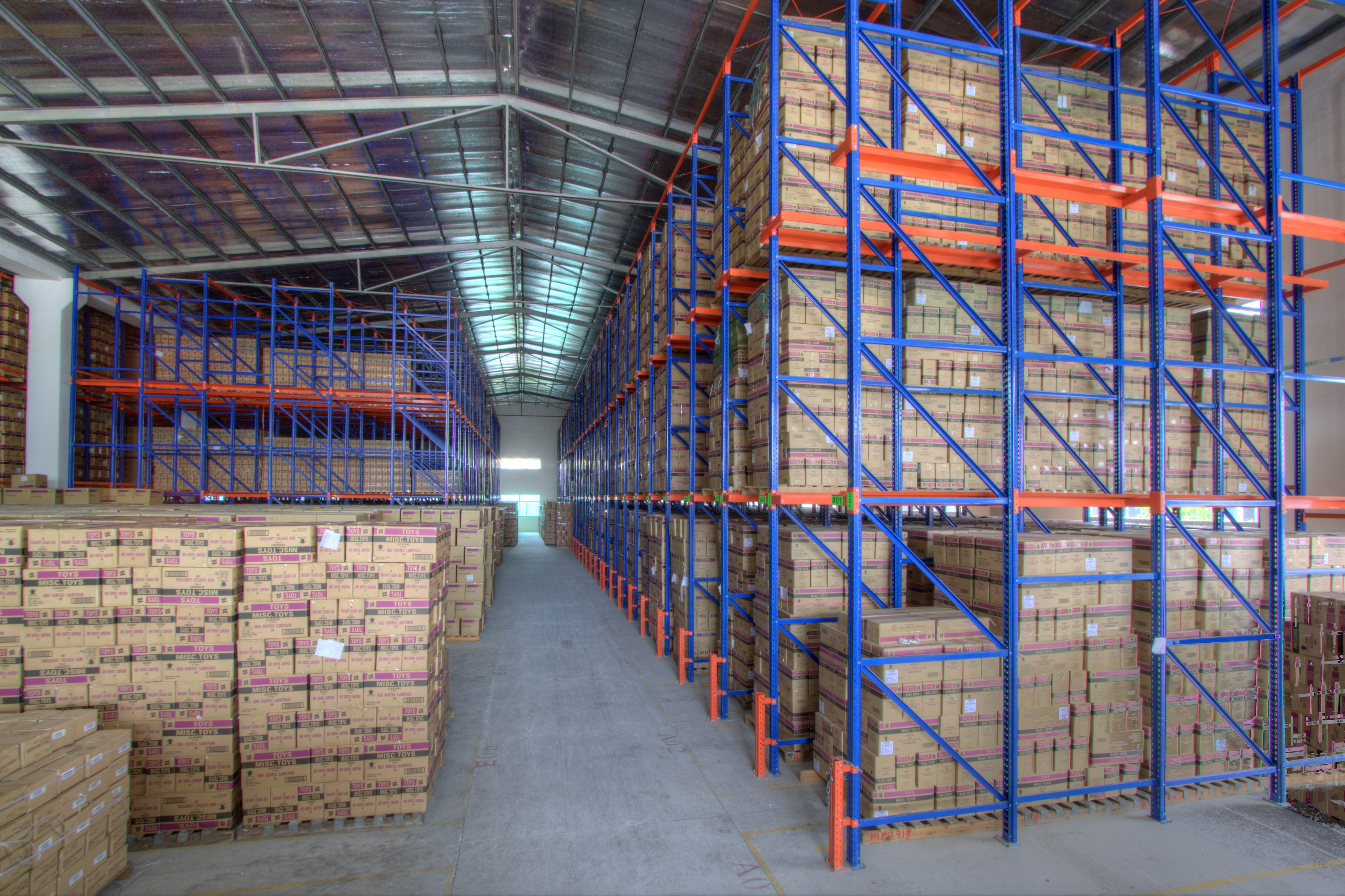 1.5mm Depth Drive In Pallet Rack H Ceiling Storage Garage Overhead