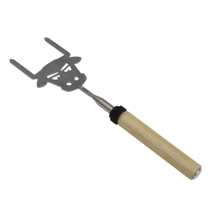 2025 fourchette à Barbecue rétractable en forme de U fourchette à BBQ télescopique ménage Hot Dog ailes de poulet fourchette cuisine BBQ outils de cuisson - Product Image 1