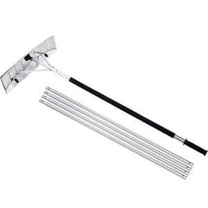 Râteau de déneigement de bonne qualité 1.48-6.1m râteau à <span class=keywords><strong>neige</strong></span> de toit à poteau télescopique avec roue en plastique - Product Image 1
