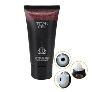 Produtos Sexuais Masculinos 50ml Creme de Massagem para Pênis Original Titan Gel Ouro Vermelho - Product Image 2