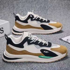 Men's 2026 Spring <strong>Athletic</strong> Shoes New Style Casual Synthetic with Thick-Soled Comfortable Anti-Slip Barefoot <strong>Runners</strong> Mesh Lining - Product Image 4
