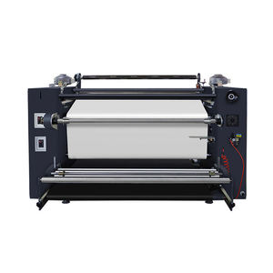 Công nghiệp định dạng rộng sang trọng mới nhất điện quay thăng hoa cuộn để con lăn cờ thiết kế <span class=keywords><strong>logo</strong></span> Máy in nhiệt Máy ép - Product Image 5