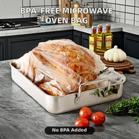 Sac de cuisson en nylon résistant aux hautes températures, taille personnalisée, pour la cuisson de viande, poisson, poulet, légumes