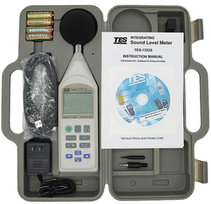 Stock With Good Price TES-1353S Integrating <b>Sound</b> Level <b>Meter</b> USB Five Range From 30 to 130dB <b>Sound</b> Level <b>Meter</b> <b>Sound</b> Level Mete - Product Image 6