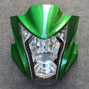 Ensemble de phares KOLMIO-LAM, phare avant compatible avec KAWASAKI <span class=keywords><strong>ER6N</strong></span> 2012 2013 2014 2015 2016, phare de moto - Product Image 2