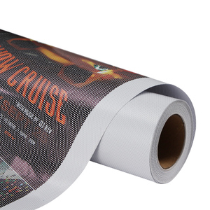 สติกเกอร์ใสแบบเจาะรูสำหรับติดกระจก ป้องกันความร้อน วัสดุไวนิลแบบมองเห็นได้ทางด้านเดียว สำหรับงานพิมพ์โปสเตอร์ - Product Image 4