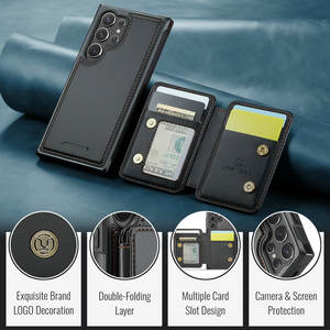 Jeehood Vente en gros Portefeuille RFID <span class=keywords><strong>pas</strong></span> <span class=keywords><strong>cher</strong></span> pour <span class=keywords><strong>Samsung</strong></span> <span class=keywords><strong>Galaxy</strong></span> S24 <span class=keywords><strong>ultra</strong></span> S23 <span class=keywords><strong>S22</strong></span> S21 FE Étui détachable 2 en 1 pour <span class=keywords><strong>Samsung</strong></span> S24 <span class=keywords><strong>ultra</strong></span> - Product Image 3