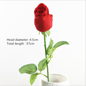 Vente en gros <span class=keywords><strong>de</strong></span> roses artificielles en <span class=keywords><strong>bois</strong></span> à moitié ouvertes pour l'obtention du diplôme et les décorations d'Halloween - Product Image 6