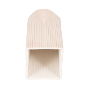 Vaso Rettangolare in Porcellana Stampato in 3D, Moderno Vaso in Gres per Soggiorno, Arredamento Casa, Camera da Letto, Ufficio, Vaso da Tavolo per Fiori - Product Image 5