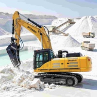 Excavatrice sur chenilles hydraulique de 55 tonnes, 400 CV, modèle SH600-9, pour travaux de construction – Vente chaude directe usine Chine