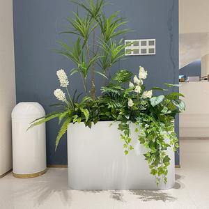 Plante verte artificielle haute simulation : Tortue de mer, Palmier Areca, Nandina courante, pour jardinière paysagère - Étanche, Décoration Saint-Valentin et Pâques - Product Image 3