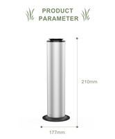 Diffuseur d'arômes intelligent Vente à chaud Produits innovants Diffuseur de parfums Diffuseur d'arômes en aluminium