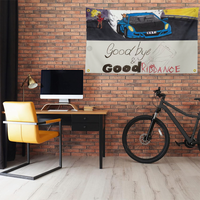 Drapeau de rappeur Juice Goodbye & Good Riddance, tapisserie commémorative 3x5 pieds, décoration pour voiture, chambre, salon, garage, pour fans de musique et collectionneurs