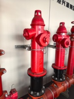 Baril sec extérieur à 3 voies Anti-collision régulation de pression combinaison multifonctionnelle bouche d'incendie en fonte ductile