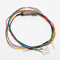 Kabel Harness Multi-Warna Kustom dengan Konektor Silinder Tertutup & Colokan Multi-Pin untuk Peralatan Pendingin Komersial dan Rumah Tangga