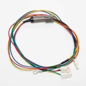 Faisceau de câbles multicolores personnalisé avec connecteur cylindrique étanche et fiches multipolaires pour la réfrigération commerciale et les appareils électroménagers - Product Image 3