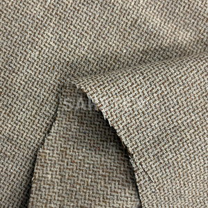 Jacquard doux 10% laine mélangée tissu teint en fil pour vêtements de mode - Product Image 4