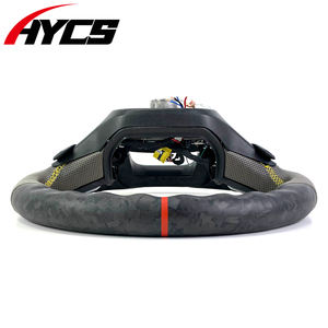 Volante deportivo personalizado de fibra de carbono Real para Chevrolet GMC Yukon Sierra EV GMC Canyon, mejora Interior del coche, compatible con calefacción - Product Image 5