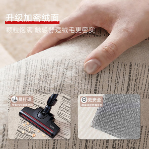 Alfombra de Salón Idan con Patrón Geométrico, Imitación de Cachemira, Lavable, Resistente a las Manchas, Decoración del Hogar - Product Image 2