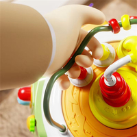 Cube d'activités sensorielles Montessori multifonctionnel avec labyrinthe de billes, entraînement à la motricité fine, plastique, batterie au lithium 3,7 V, pour enfants